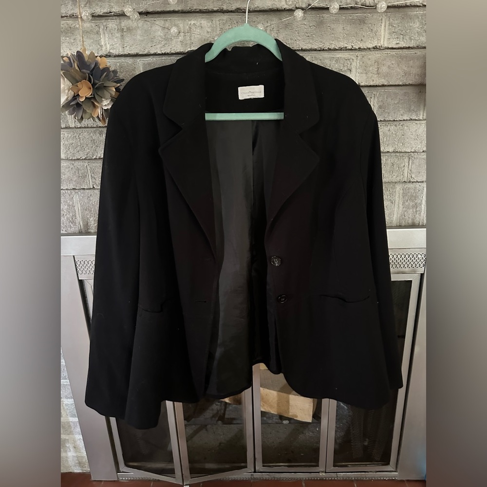 Black Charter Club Blazer